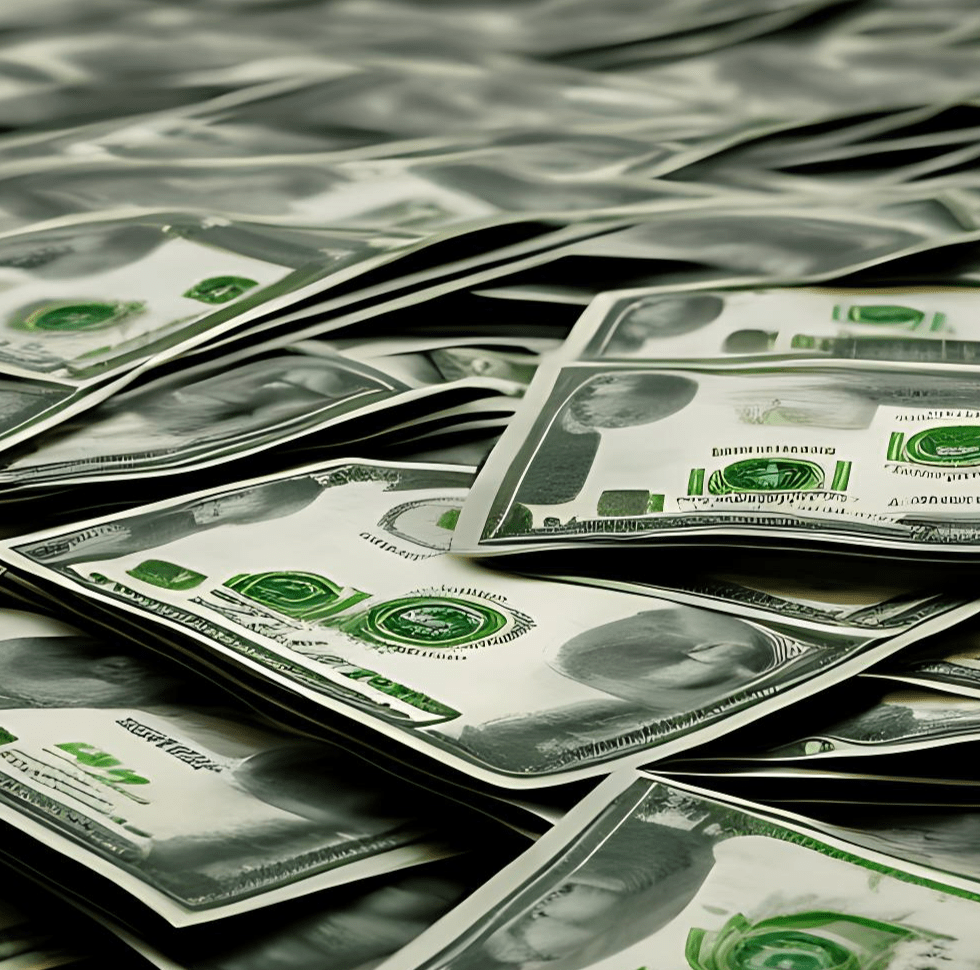 Illustration of Dollars | Illustration of Money